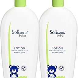 Softsens Baby Nourishing Lotion with Milk Cream & Shea Butter | No Harmful Chemicals, No Paraben and Phthalates,SLS Free For all skin types 400ml (Pack of 2)-image-71