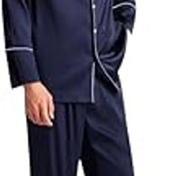 Super Soft Satin Nightwear for Men | Gentleman Cuff | Size XS to 3XL | Premium Nighsuit | Luxury Co Ord Set | Pjyama Set | Travel Outfit-image-57