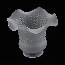 THE STYLE SUTRA E27 Clear Glass Ceiling Fan Light Chandelier Wall Sconce Light Shades 4-15