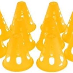 THE STYLE SUTRA® 2X 10pcs Mini Windproof Sport Training Traffic Road Cones Yellow | Sporting Goods | Team Sports | Soccer | Training Aids-image-15