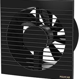 Polycab Freshner Axial 150mm Air Exhaust fan/Ventilation fan for Kitchen, Bathroom| High Speed,Noiseless| Sleek Design Easy to Clean, Powerful Motor, 100% Copper Winding|2 Year Warranty【Black】-image-89