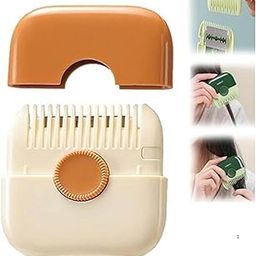 MKV MART Multicolor 2-In-1 Hand Powered Hair Comb Cutter And Trimmer | Double-Sided Bangs Trimmer And Baby Hair Cutting Razor For Women And Men | Sharp Hair Thinning And Broken Hair Trimming Comb-image-19