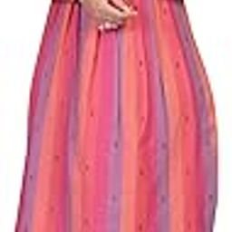 Women's Mother Feeding 3/4 Sleeve Boat Neck Anarkali Calf Knee Length S to 3XL Size Cotton Kurti.(1451)-image-12