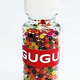 GUGU Water Jelly Ball Crystal Mud Soil Gel Beads Magic Balls Colorful Beads for Flower Vase, Aquarium Decor. 650 Balls Bottle Pack (Multicolor)-image-14