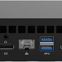 SKULLSAINTS Pulse Mini PC – Celeron 5205U, Dual M.2 SSD Slots, 2.5Gbps LAN, HDMI Dual 4K Display, WiFi 5, BT 5.0 (4GB DDR4 + 128GB M.2)-12