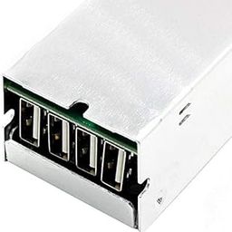 EN-VOLANT USB Car Fast Charger Buck Module 24V/12V to 5V 5A 4 Port USB Converter Fort I3J6-12