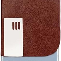 Personalized Card Holder Laser Name Engraved, Custom Name Engraved, Vertical Unisex Design – Business, Credit/Debit Card Organizer – Ideal Corporate or Gifting Item (Brown)-3