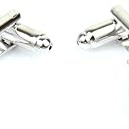 Onyx Stone Studded Cufflinks for Men-image-33