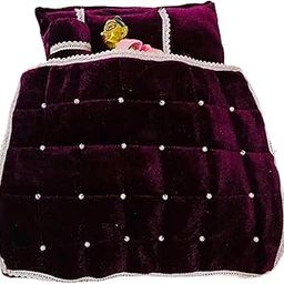 (Size 1 to 7) LADDU Gopal Bed/Bedding/Bister Warm for Winter Set Soft Fabric and Comfortable for Krishna, KANHA JI Dress, BALGOPAL Dress (Pack of 1)-4