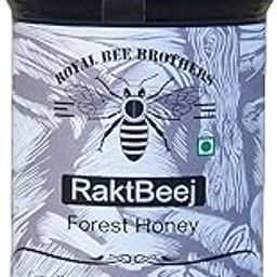 Royal Bee Brothers | Raktbeej Forest Honey | Produce of Giant Wild Bees | Harvested from Saranda & Abujhmarh Forest Region | Nectar of Wild Flora | Sourced from Wild Hives Built atop Forest Trees | 100% Raw, Unprocessed, Unheated Honey | 500g-image-68
