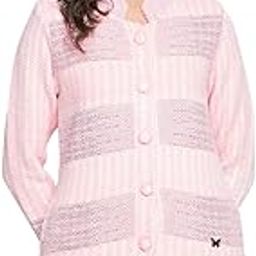 Stardust Women Full Sleeve Collared Neck Cardigan-image-14