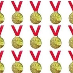 Swastik Enterprises Winner Medals for Kids and Adults Award Medals with Ribbons for School, Sports Day, Competitions, Party Games (Set of 15)-image-59