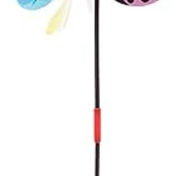 Meri Shopp Shiny 3D Bee Windmill Wind Rotator Wheel Yard Garden Decor Kids Outdoor Toy-image-83