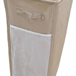 SECRET DESIRE Creations Laundry Basket 84 L with Wheels Yoga Storage Basket for Bathroom Dorm Travel Khaki|Home Decor|Figurines-image-62
