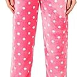 Women's Printed Woolen soft Fleece Pyjama/Lower (Dark Pink)-image-93