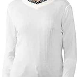 Women's Acrylic V Neck Sweater-picture-45