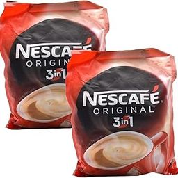 Nascafe 3 in 1 Original Soluble Ground Coffee Beverage, 30 Sachets Bag - Pack Of 2-image-38
