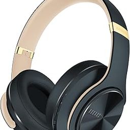 DOQAUS Bluetooth Headphones Wireless, 52 Hrs Playtime Headphones Over Ear with 3 EQ Modes, HiFi Stereo Headsets with Built-in Mic and Soft Protein Earpads for iPhone, PC,Home Office (Shadow Gray)-image-29