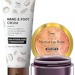 TNW-The Natural Wash Hand Cream/Foot Cream with Vitamin E + Beetroot Lip Balm 5 Gm For Dry Damaged and Chapped Lips| For Nourished Lips A Perfect Lip Moisturizer LipBalm (Chemicals & Sulphate Free)-image-37