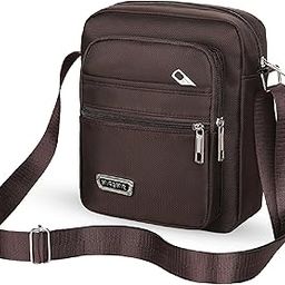 Travel Shoulder Bag - Multi-Function PU Leather Office Bag, Sling Bag for Men and Women, Waterproof Cross-Body Bag for Travel Equipment, Compact Messenger Bag for Storage (MFP1457-V)-picture-15