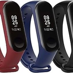 Estrenar Mi Band Strap 3 & 4 Wristband Original Soft Silicone Adjustable/Replacement Straps/Belt/Band for M3 & M4 with warrenty |Device not Included||Not Compatible with Mi Band 1/2|-12