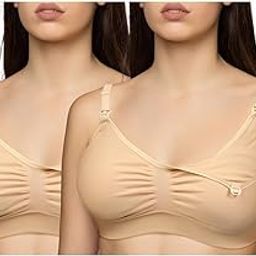 Women's Lycra Non Padded Non-Wired Maternity Bra-image-14