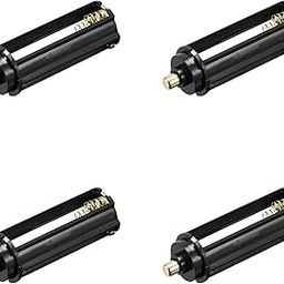 (4 pc) Pro3D 3 x AAA Black Cylindrical Battery Holder-32