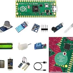 Robocraze Raspberry Pi Pico Ultimate Kit with Manual | Raspberry Pi Pico Starter Kit for Beginners | All New Raspberry Pi Pico with DHT11 Sensors, 5V Relay, Gas Sensor, Soil Sensor-16