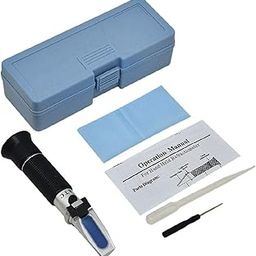Bombey Scientific ERMA Make - Hand Refractometer with ATC, Range 0-32% Brix with 0.2% division, for Wine, Brandy, Beer, Fruits, Cutting Liquid, with Calibration Solution-image-25