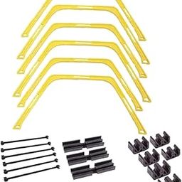 bnf® Hex Agility Rings Set Sports Home Gym Flexible Speed Agility Training Ladder Yellow | Team Sports | Soccer | Training Aids-image-79
