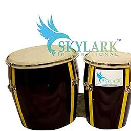 Skylark Musicals Wooden Bongo Drum (Coke Yellow)-image-16