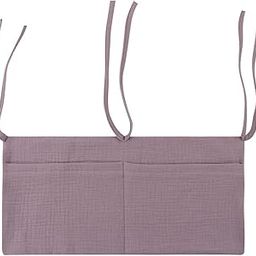 Baby Diaper Caddy, Baby Nursery Organizer, Hanging Organization Storage for Baby Essentials, Hanging Storage Bag for Clothing Toys Bottles, Hang on Crib (14.96in x 7.48in), Type 12-9