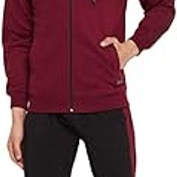 Mens Winter Tracksuit Warm Cotton Fleece Brown & Black Colour Printed Hooded Zipper Set-picture-52