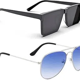 elligator UV Protected Wayfarer Sunglasses for Men & Women | Full-Rim Cover Eyewear for Driving, Cycling, Sports | Lightweight Flexible Optical Frame for All-Day Comfort & Selfies Article Numb_205-14-picture-28