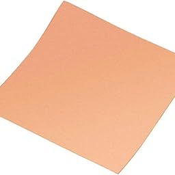 Auart Yilei-Sheet 99.9% Pure Copper Cu Sheet Foil Thin Metal Copper Plate Roll 0.1mmx100mmx100mm 1pc, Anti-Corrosion-18