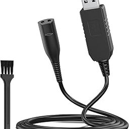 Tobfit 12V Charger Replacement for Braun Charger, USB Charger Cord for Braun Shaver Series 9 7 6 5 3 1, Razor 3040s 310s 340S 5190cc 5040s 740S 7865 9290cc 9095cc-image-98