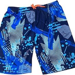 Men's Tropical Printed Swimming Shorts | Multicolor | Elastic Waist with Drawstring-12