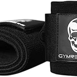 Gymreapers Wrist Wraps Weightlifting - Stiff Heavy Duty 18 inch Wraps With Thick Thumb Loop For Powerlifting, Bodybuilding, Cross Training, & Heavy Presses (Black - Medium Stiff, 24")-image-35