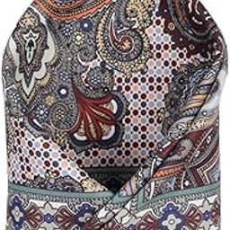 Men Brown Print Party Pocket Square-image-98