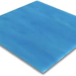 Sai Mosaic Art Stained Glass Sheet 8"x8" for Mosaic Work Aqua-picture-25