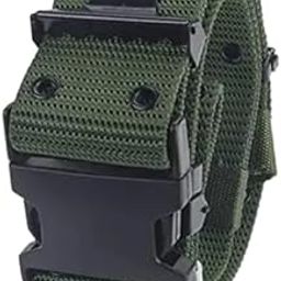 Men's Tactical Military Belt – Heavy-Duty Nylon Webbing Army Style Utility Belt with Metal Buckle | Ideal for Climbing, Hiking, Cycling, Fishing, Travel & Outdoor Activities-image-41
