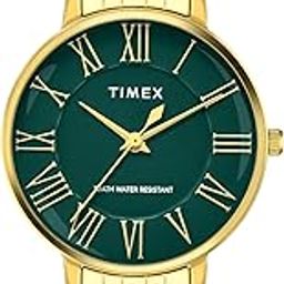 timex Analog Watch for Woman with Round Dial & Water Resistant Women's Wrist Watches-picture-8