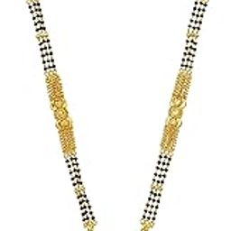 DESIGNER ALLOY GOLD PLATED MANGALSUTRA FOR WOMEN-picture-53