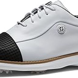 Women's Traditions, White/Black Cap Toe, 9-picture-40
