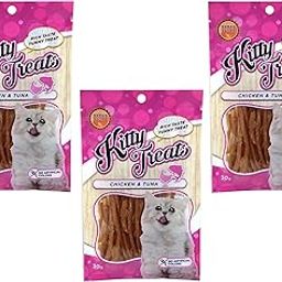 Neko Cataholic Treat for Cats and Kittens with Multi-Packs, 30gm (Chicken & Tuna, Pack of 3) - Sold by Foodie Puppies with Free Key Ring-image-10