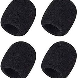 SP Electron Pack of 04 Pcs Handheld Stage Wired Microphone Windscreen Foam Mic Cover Black-image-55