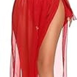 womens complete hieght babydoll net dress-image-37