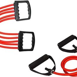 Vendere Office/Home Chest Expander Rope with Single Toning Tube-image-59