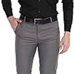 Men's Stretchable Solid Plain Formal Trousers – Regular Fit Stylish Pants for Office & Party, Fashionable Dress Trousers for Men-13