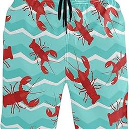 Men's Swim Trunks,Quick Dry Beach Shorts with Pockets and Mesh Lining S-XXL, 20150538, Medium-image-78